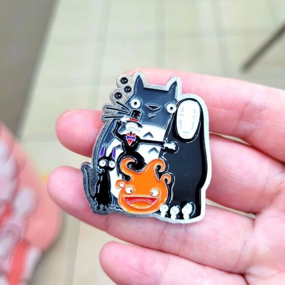 Vintage Jewelry - 2/$20 Brand New Studio Ghibli Pin Brooch